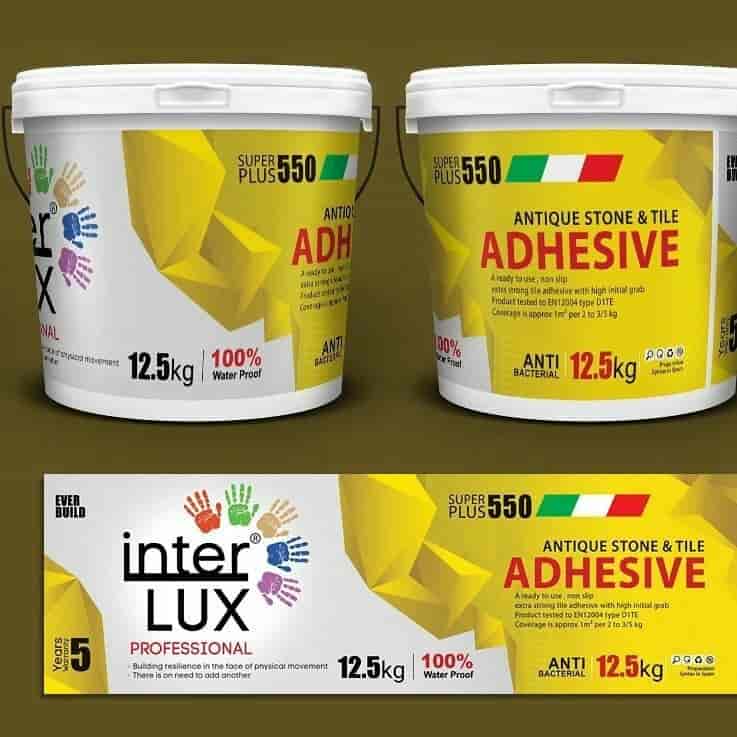 Tile paste adhesive